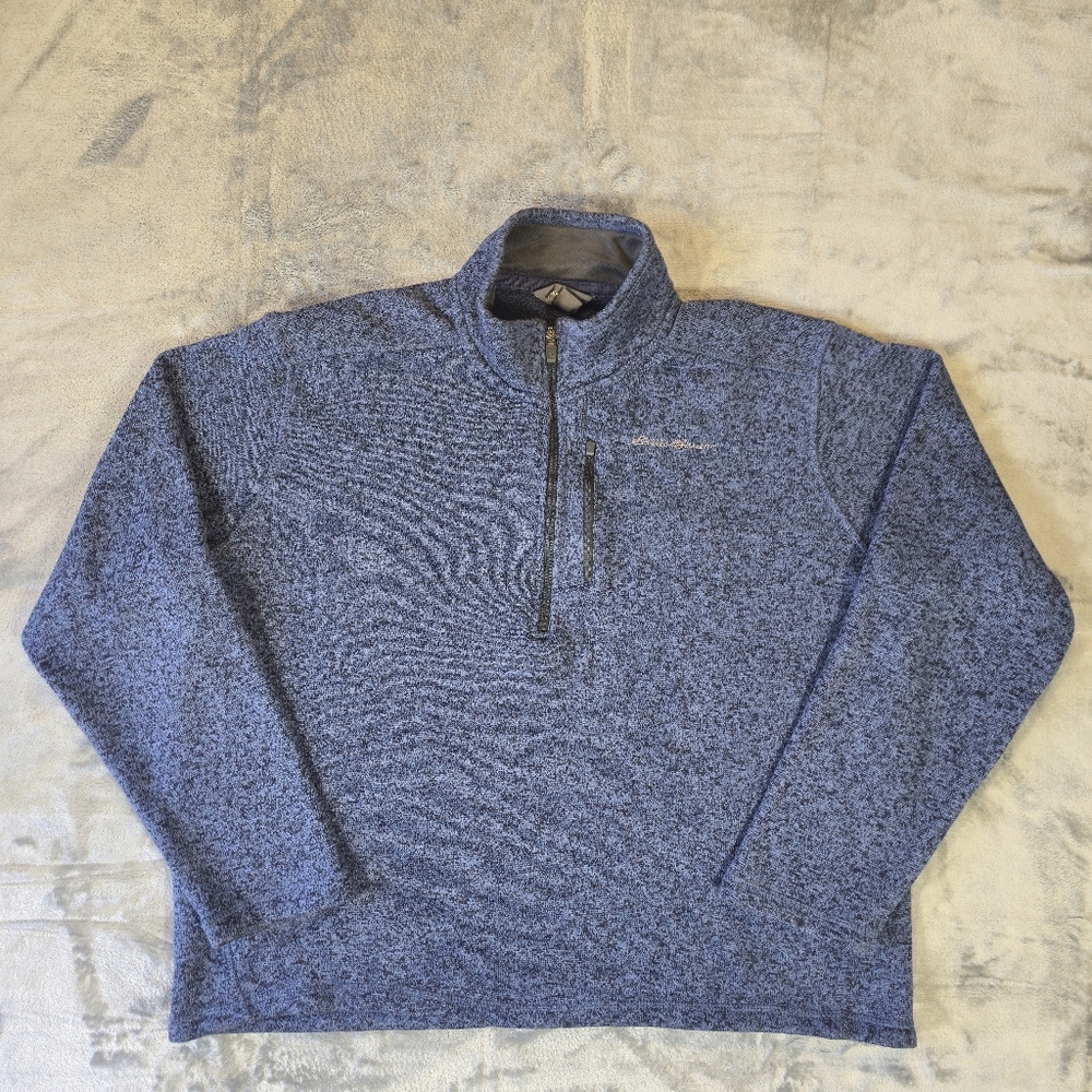 Eddie Bauer 1/2 Zip Pullover Sweater Size Large
